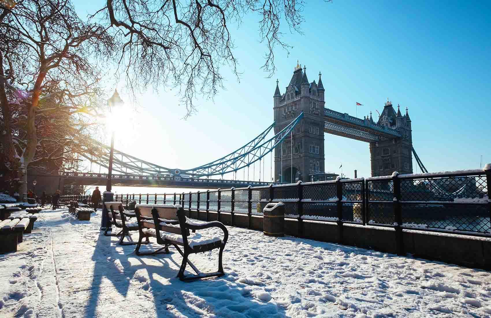 London Weather In December Cold, Frost & Christmas