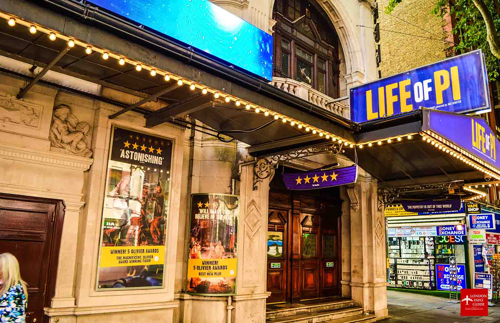 Theatres in London.