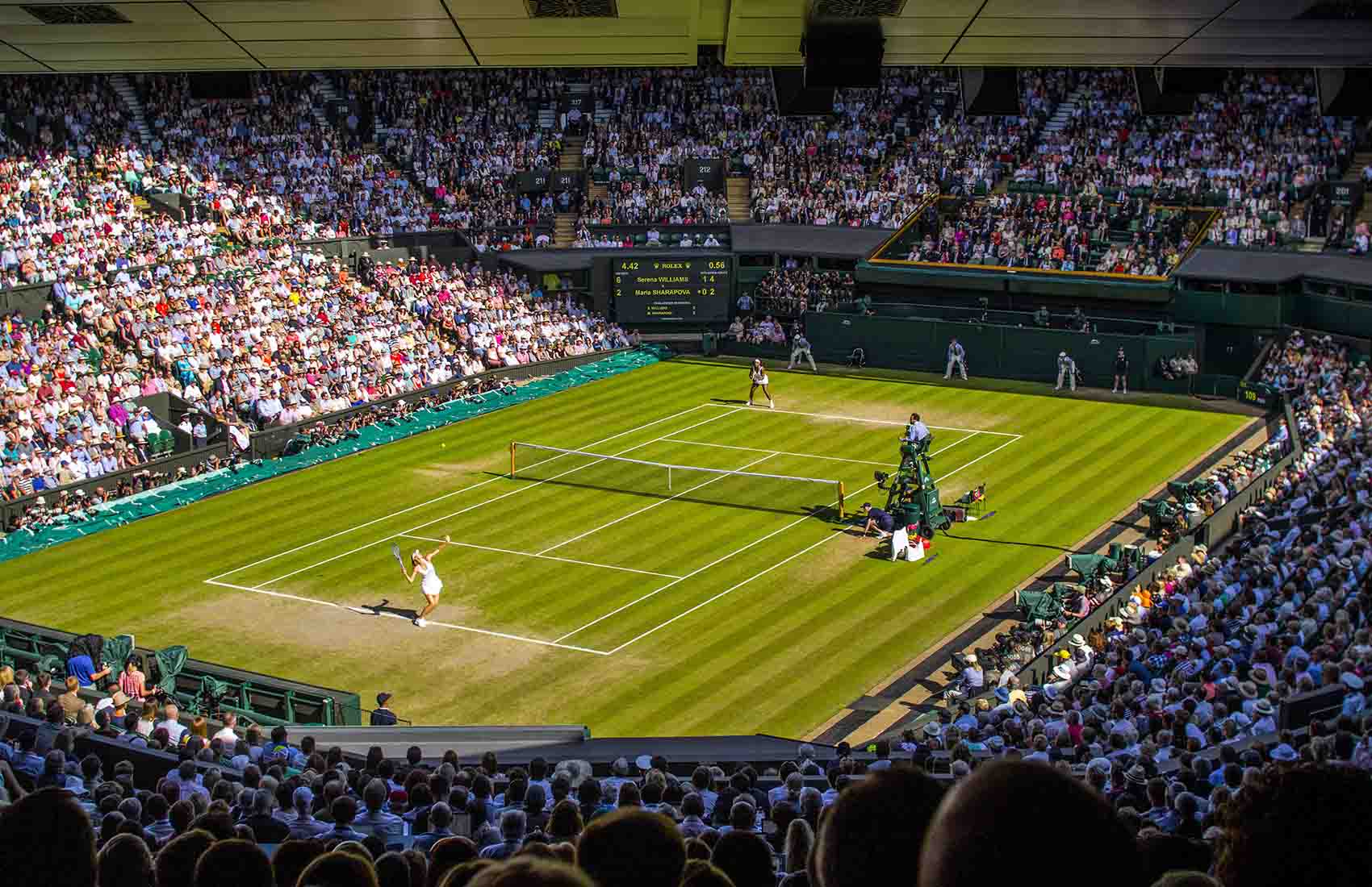 Why do they play on a grass surface at Wimbledon? - AS USA